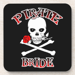 Pirate Bride Drankjes Onderzetter