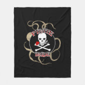 Pirate Bride Fleece Deken (Voorkant)