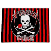 Pirate Bride Gift Bag Groot Cadeauzakje (Voorkant)