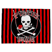 Pirate Bride Gift Bag Groot Cadeauzakje (Achterkant)