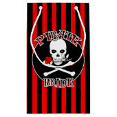 Pirate Bride Gift Bag Klein Cadeauzakje (Achterkant)