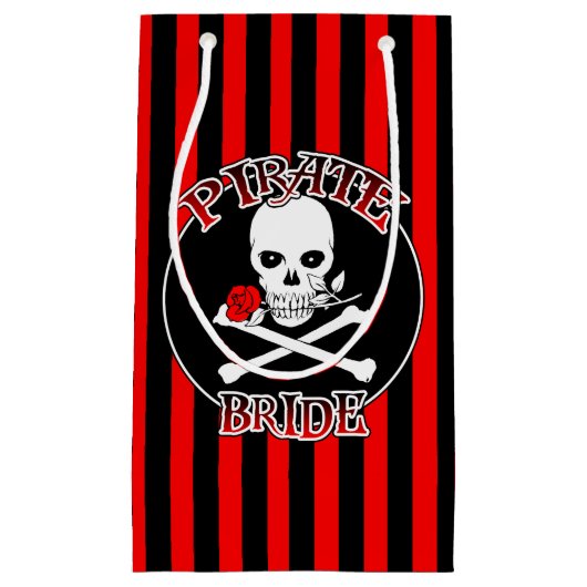 Pirate Bride Gift Bag Klein Cadeauzakje (Voorkant)