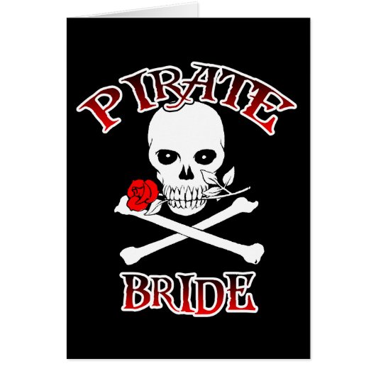 Pirate Bride Kaart (Voorkant)