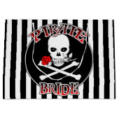 Pirate Bride Large Gift Bag Groot Cadeauzakje (Voorkant)