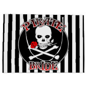 Pirate Bride Large Gift Bag Groot Cadeauzakje (Achterkant)
