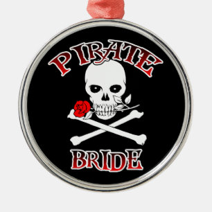 Pirate Bride Metalen Ornament