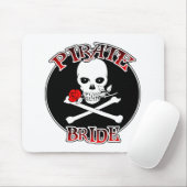 Pirate Bride Mousepad Muismat (Met muis)