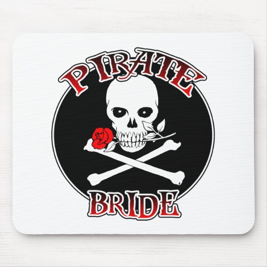 Pirate Bride Mousepad Muismat (Voorkant)