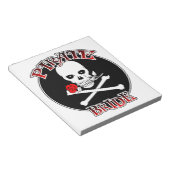 Pirate Bride Notitieblok (Schuin)