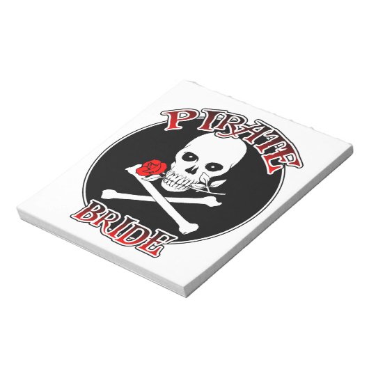 Pirate Bride Notitieblok (Linkerzijde)