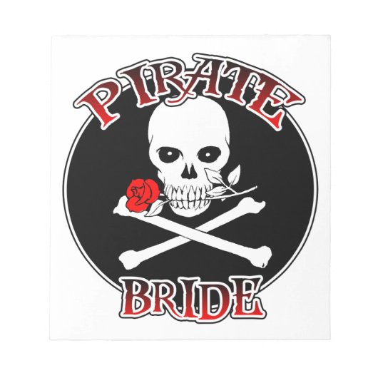 Pirate Bride Notitieblok (Voorkant)