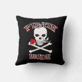 Pirate Bride Pillow Kussen (Achterkant)