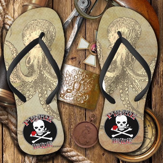Pirate Bride Teenslippers