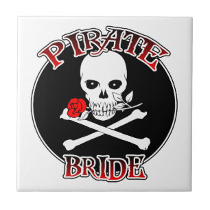 Pirate Bride Tegeltje