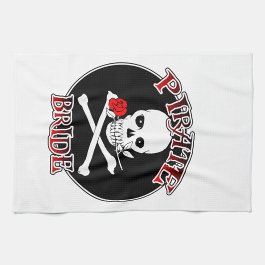 Pirate Bride Theedoek (Horizontaal)