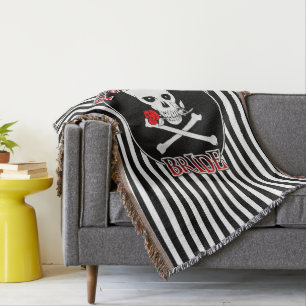 Pirate Bride Throw Deken