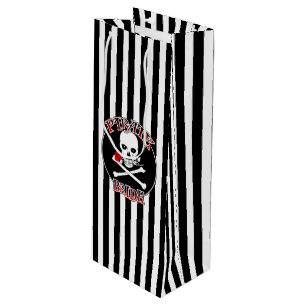 Pirate Bride Wine Gift Bag Wijn Cadeautas
