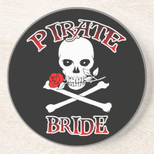 Pirate Bride Zandsteen Onderzetter