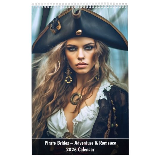 Pirate Brides – Adventure & Romance 2026 Calendar Kalender (Hoes)