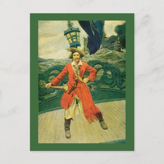 Pirate Briefkaart (Voorkant)