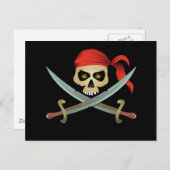 Pirate Briefkaart (Voorkant / Achterkant)