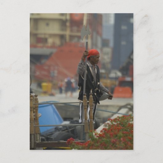 Pirate Briefkaart (Voorkant)