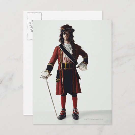 Pirate Briefkaart (Voorkant / Achterkant)
