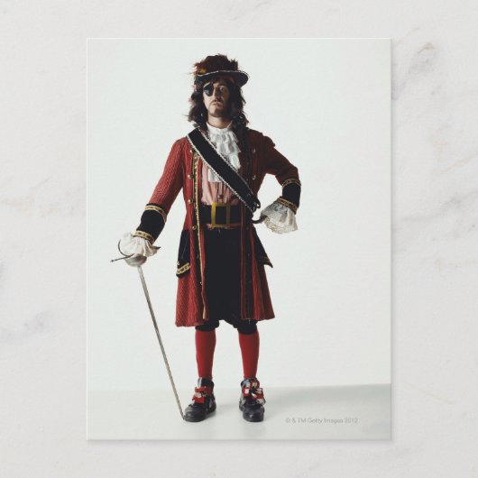 Pirate Briefkaart (Voorkant)