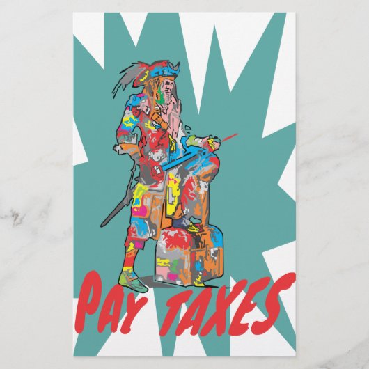 Pirate Briefpapier (Voorkant)