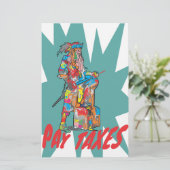 Pirate Briefpapier (Staand voorkant)