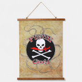 Pirate bruid & bruidegom set hangend wandkleed (Voorkant 2)