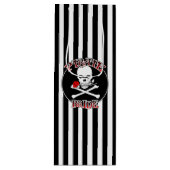 Pirate Bruid Wijn Cadeautas (Voorkant)