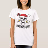 Pirate bruidsmeisje t-shirt (Voorkant)