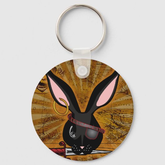 Pirate Bunneh Sleutelhanger (Voorkant)