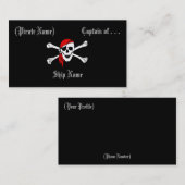 Pirate Business/Profile Card Visitekaartje (Voorkant / Achterkant)