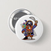 Pirate Button (Voorkant /achterkant)