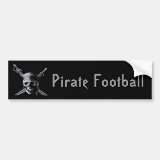 Pirate_by_mo013-741289, Pirate Football Bumpersticker