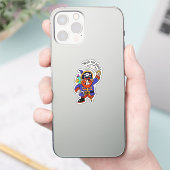 Pirate Capt. met Peg Been Sticker (Telefoon)