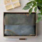 Pirate Captain and Queen | Caribbean Nautical  Tissuepapier (Geschenk)