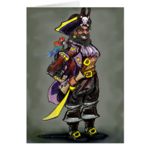 Pirate Captain Card