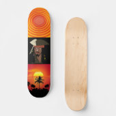 PIRATE CAPTAIN CARIBBEAN Skateboard, 7¾-inch deck Persoonlijk Skateboard (Voorkant)