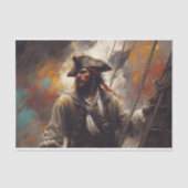 Pirate Captain Decoupage Tissuepapier (Voorkant)