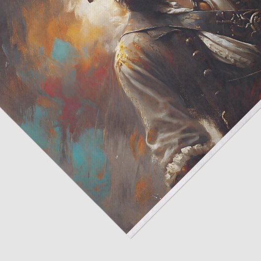 Pirate Captain Decoupage Tissuepapier (Detail)