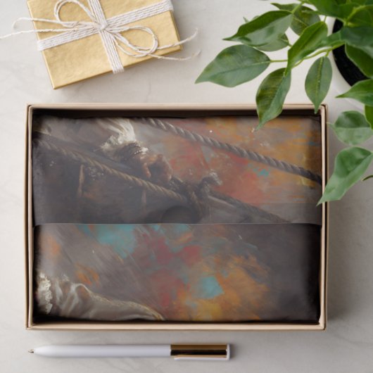 Pirate Captain Decoupage Tissuepapier (Geschenk)