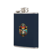 Pirate Captain Flask Heupfles (Links)