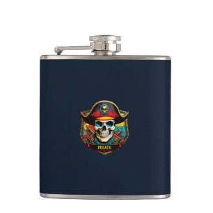 Pirate Captain Flask Heupfles