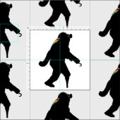 Pirate Captain Hook Hand Sasquatch Stof (Delen)