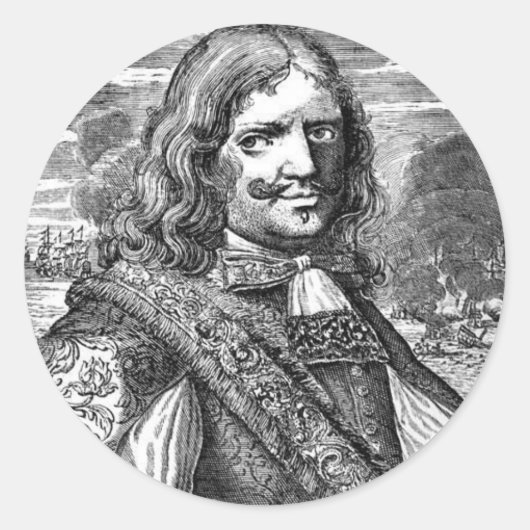 Pirate Captain Morgan Sticker (Voorkant)