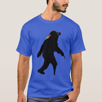 Pirate Captain Sasquatch T-shirt
