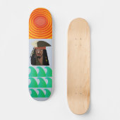 PIRATE CAPTAIN-skateboard, 7¾-inch deck Persoonlijk Skateboard (Voorkant)